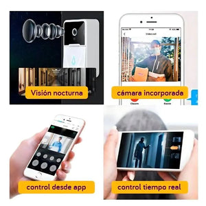 Timbre Inteligente con Cámara – Seguridad y Control en Todo Momento