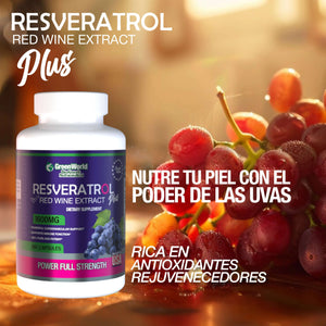 Resveratrol Premium – Juventud, Energía y Salud Celular